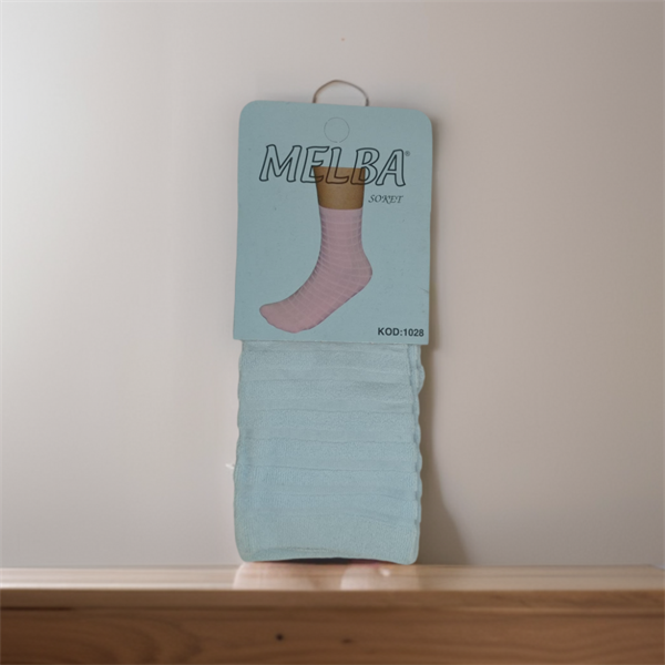 Melba Checkered Polymid Socks