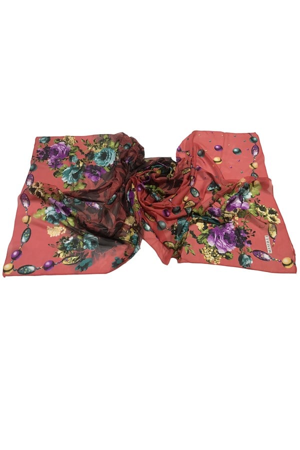 Mısırlı Alize Çiçek Desen Şal Desen 3