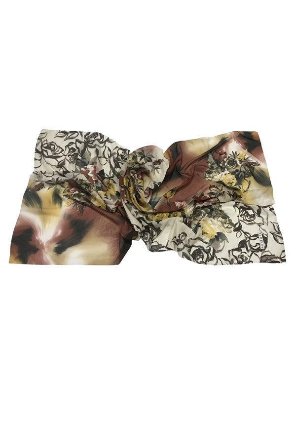 Mısırlı Alize Çiçek Desen Şal Desen 4