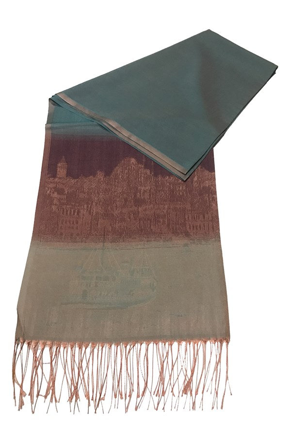 Mısırlı Goblen Şal Desen 7