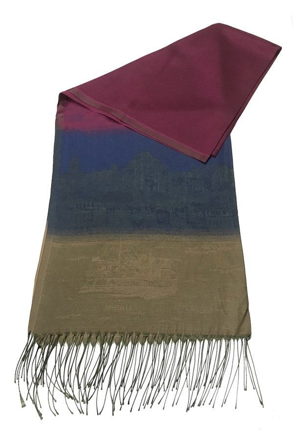 Mısırlı Goblen Şal Desen 7