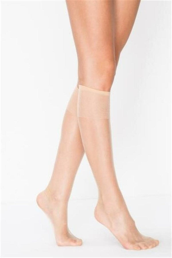 Good News Shiny Fit 15 Denier Knee Length Women's Socks