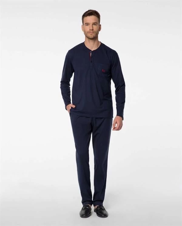 Pijalux Long Sleeve Men's Pajamas 2053