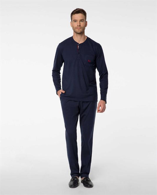 Pijalux Long Sleeve Men's Pajamas 2053