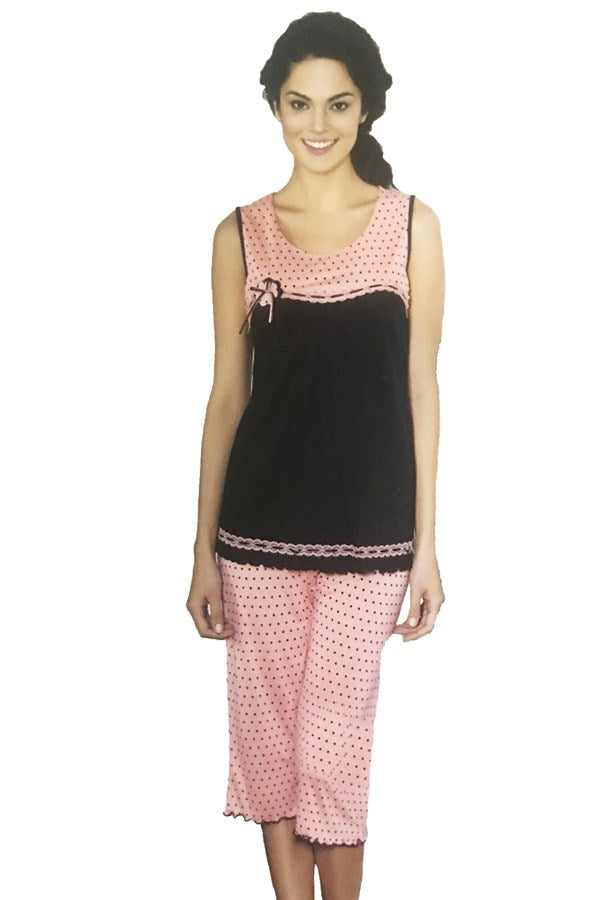 Şahinler Women's Six Point Summer Pajamas 21549