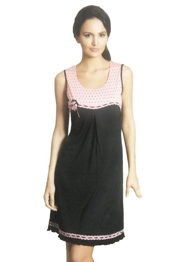 Şahinler Women's Printed Bora Nightgown 21550