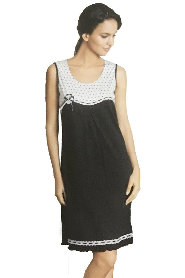 Şahinler Women's Printed Bora Nightgown 21550
