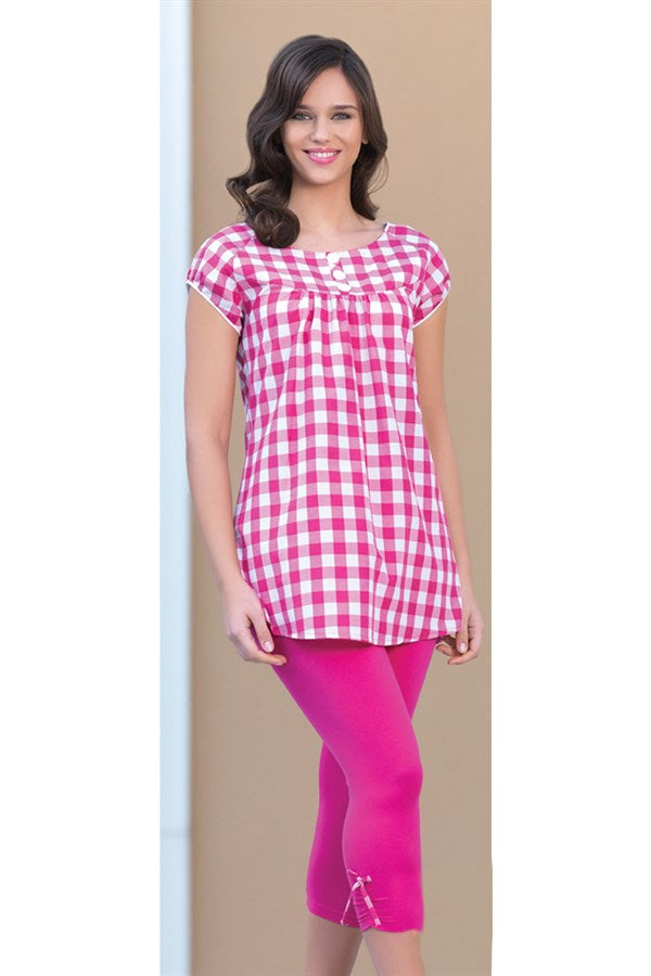 Şahinler Women's Tights Pajama Set 21416