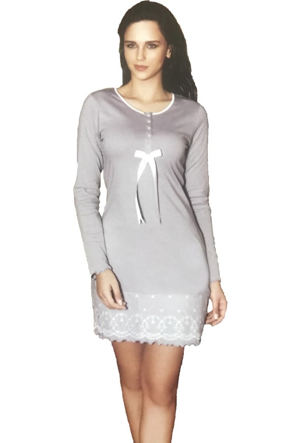 Şahinler Women's Oleander Lace Nightgown 21809