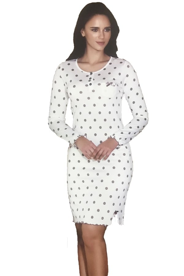 Women's Oleander Dotted Nightgown 21802