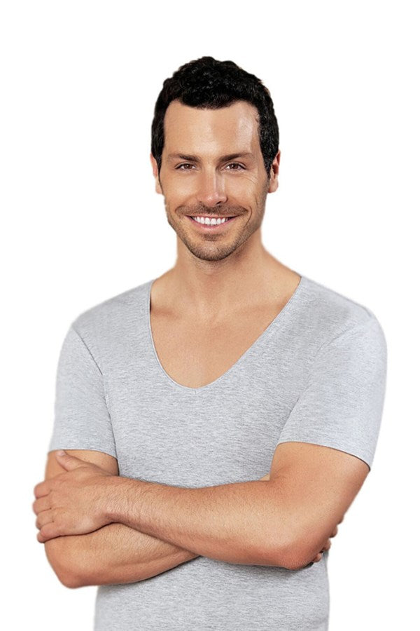 Şahinler Lycra Deep V Neck E080