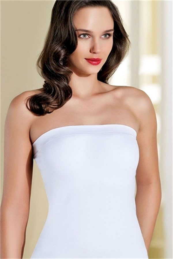 Sahinler Strapless Undershirt B212