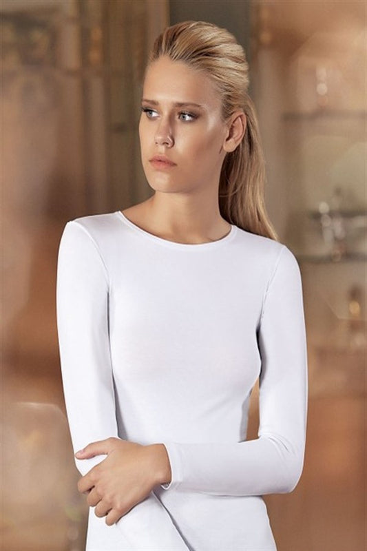 Şahinler Long Sleeve Crew Neck Bodysuit B193