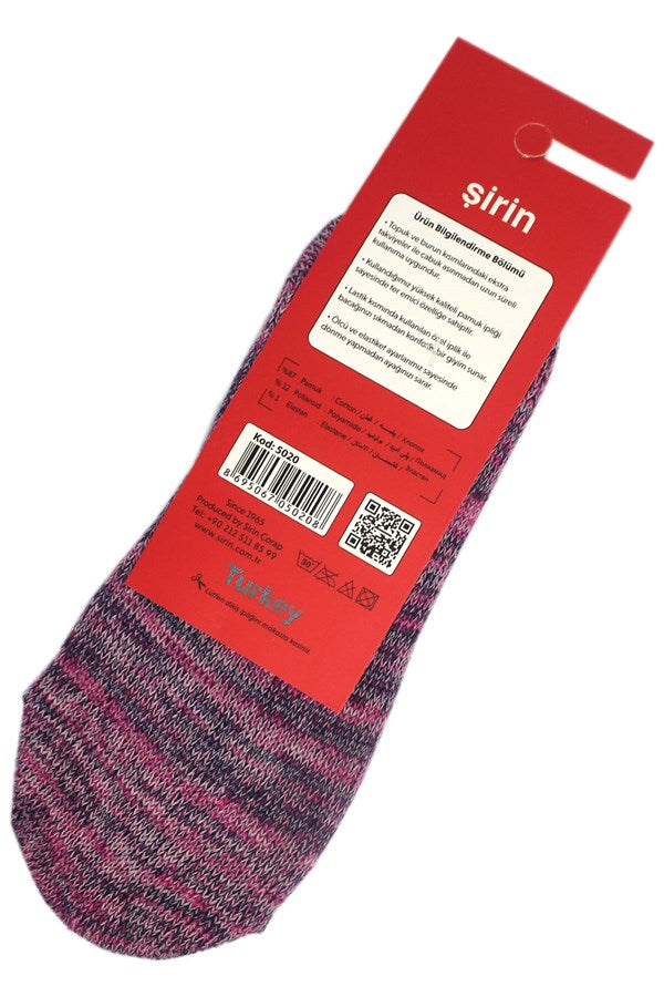 Thick Ballerina Socks for Cute Women 36-40 Number Cotton Code 5020