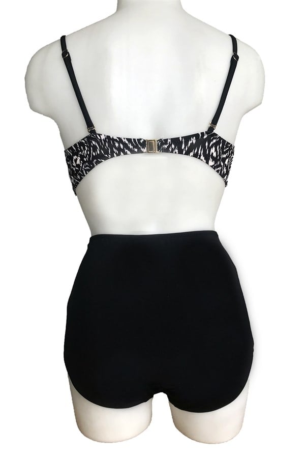 Sunset Strapless Covered Bikini