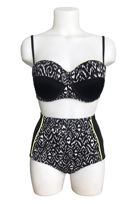Sunset Strapless Covered Bikini