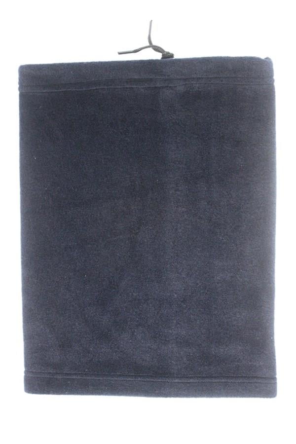 Unisex Polar Fleece Neck Collar Navy Blue