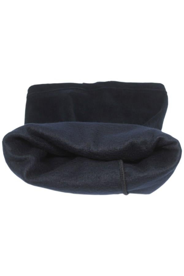 Unisex Polar Fleece Neck Collar Navy Blue