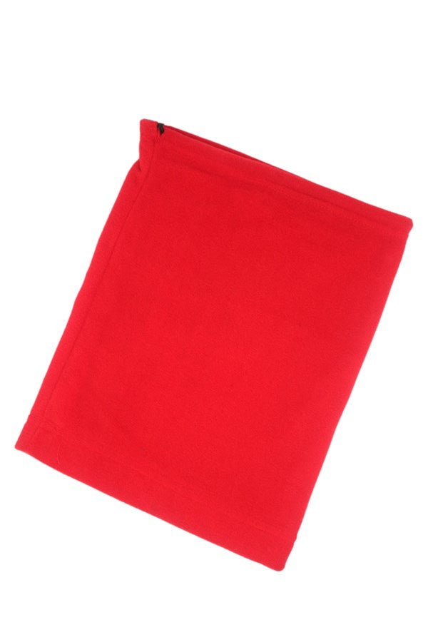 Unisex Polar Fleece Neck Collar Red