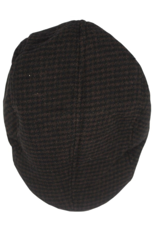 Patterned Brown Cap