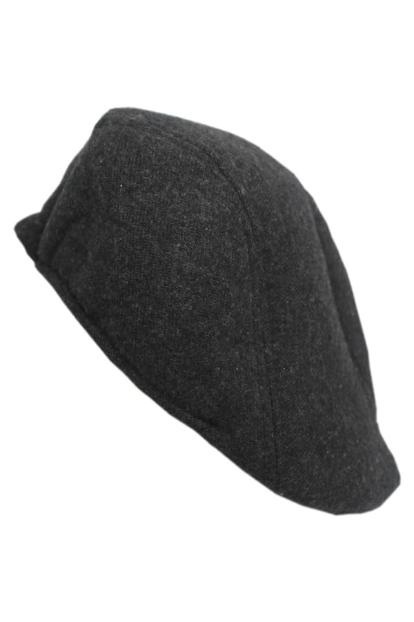 Plaid Black Cap Hat
