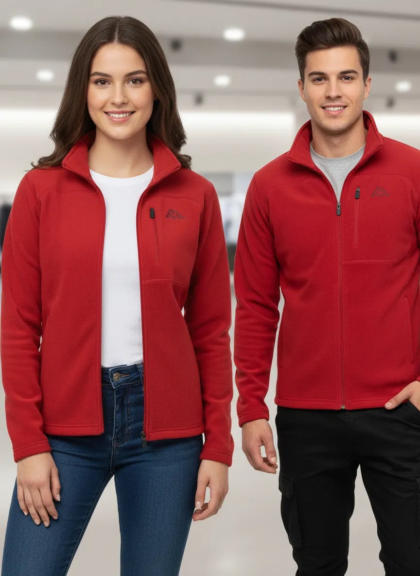 Veste polaire Kappa à fermeture éclair intégrale