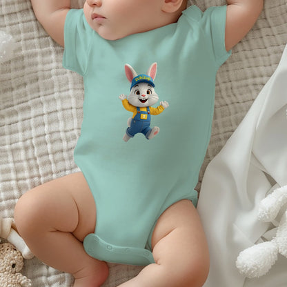 Rabbit Skins - Infant Baby Rib Bodysuit - 4400 Zubizup