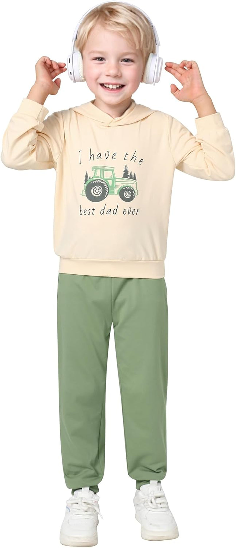 Toddler Boy Clothes Baby Outfits, Little Boys Summer Letter Printed Short Sleeve with Pants 2PCS Clothing Set
