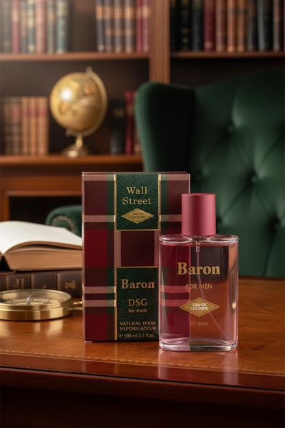 BARON Wall Street DSG , Brown, IVO, NCT 2026 4 lü Erkek EDC Erkek Parfüm Seti  4X 100 ml