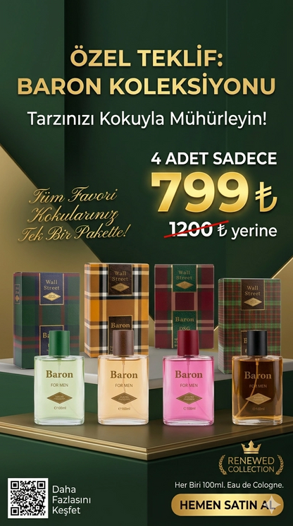 erkek parfüm seti