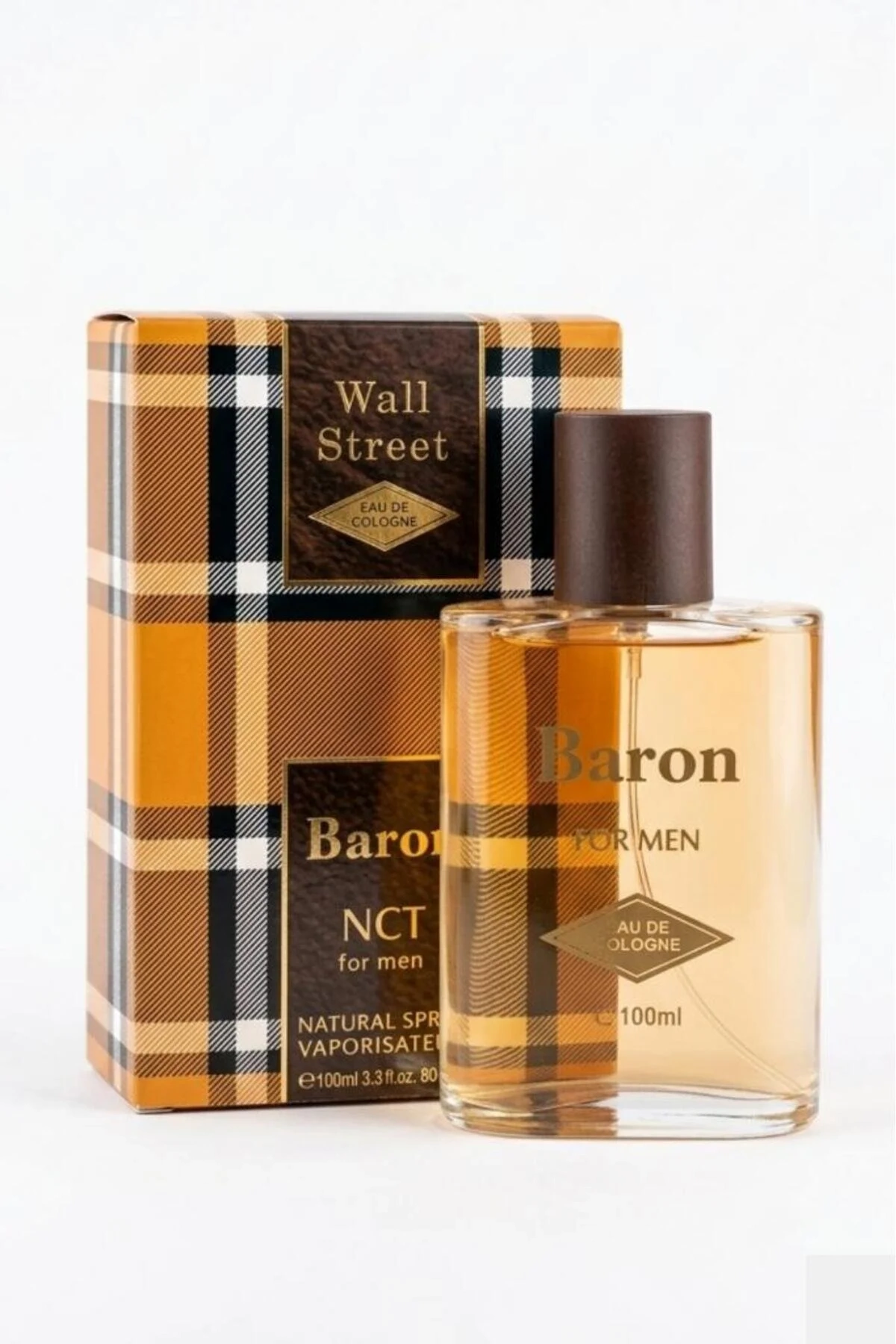 BARON Wall Street DSG , Brown, IVO, NCT 2026 4 lü Erkek EDC Erkek Parfüm Seti  4X 100 ml