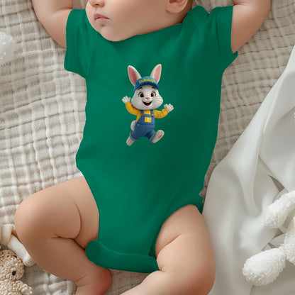 Rabbit Skins - Infant Baby Rib Bodysuit - 4400 Zubizup
