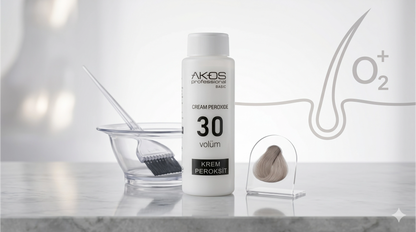 Akos Krem Peroksit 30 Volüm %9 60ML-10 Adet