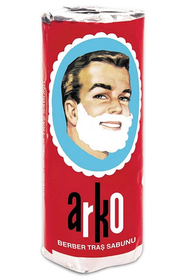 Savon à raser crémeux Arko pour barbiers et usage domestique, 75 grammes