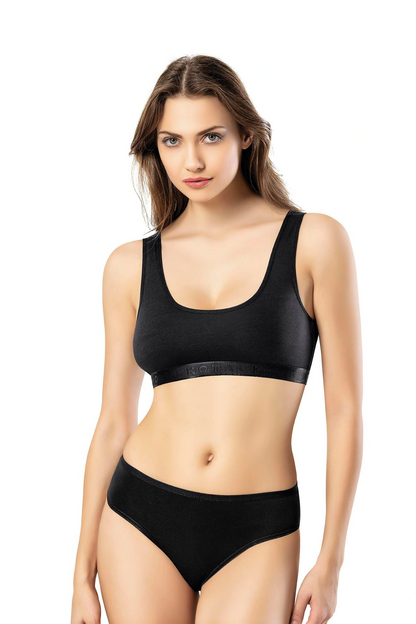 Bayan Geniş Askı Pedli Bustiyer