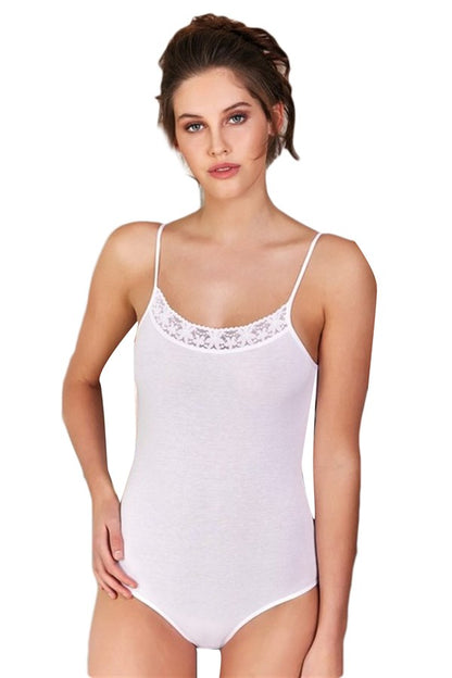 Berrak Bayan Dantel Çıtçıtlı Body 2097