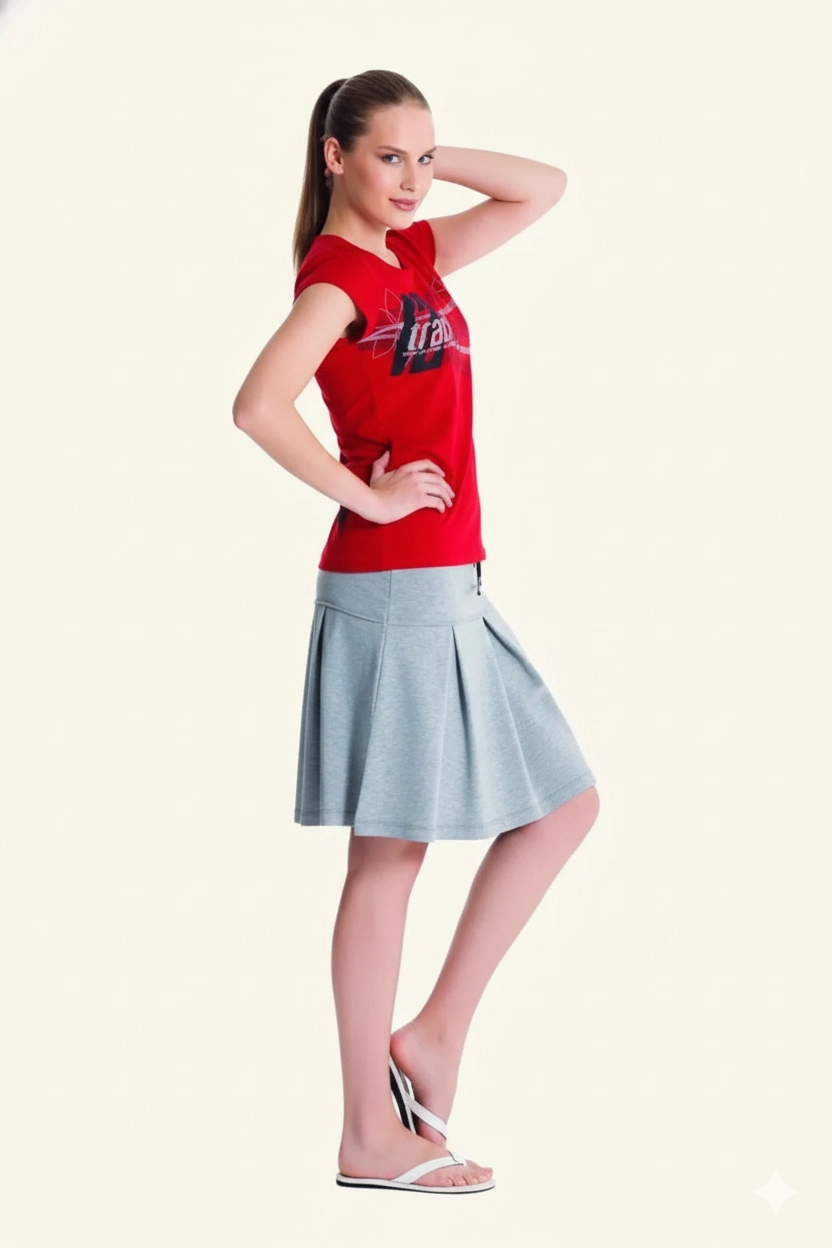 Clear Women's Skirt Suit 5186
