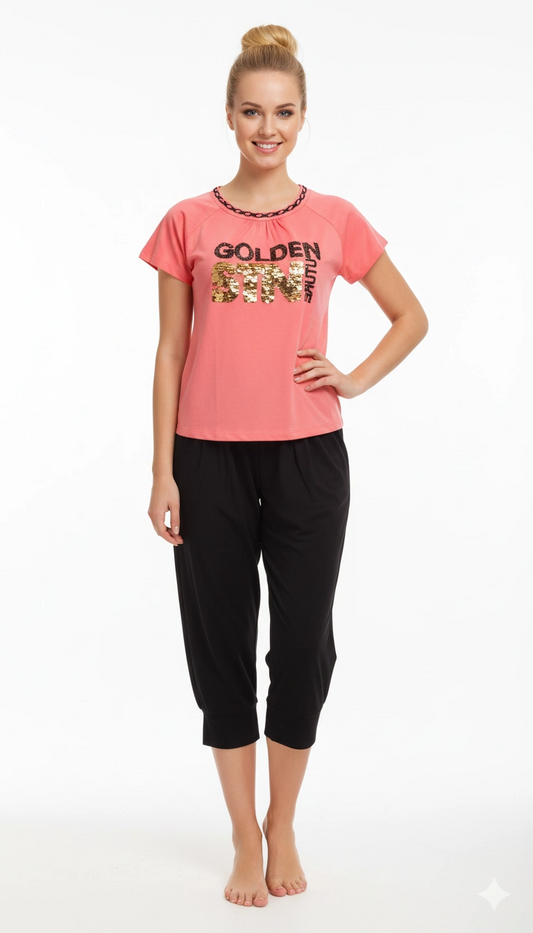 Berrak Bayan Yazlık Pijama Takımı 5242