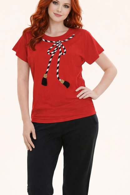 Berrak Ensemble pyjama d'été pour femme 5247