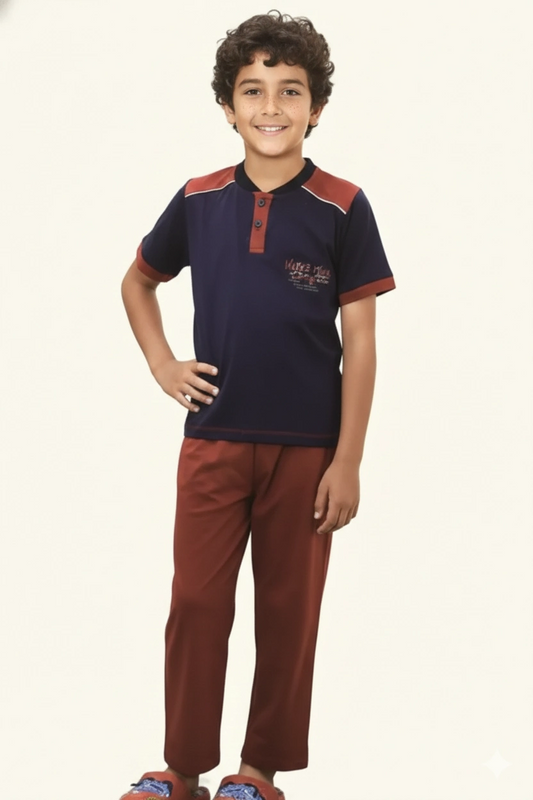 Berrak Erkek Çocuk Kısa Kollu Pijama Takım 361