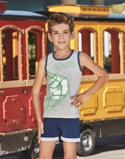 Berrak Boy Shorts Set 5319