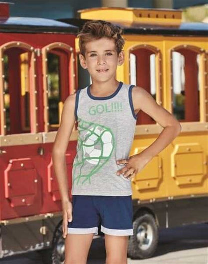 Berrak Boy Shorts Set 5319