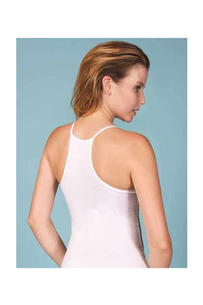 Berrak Women's Rope Strap Rambo Snap Bodysuit 2172