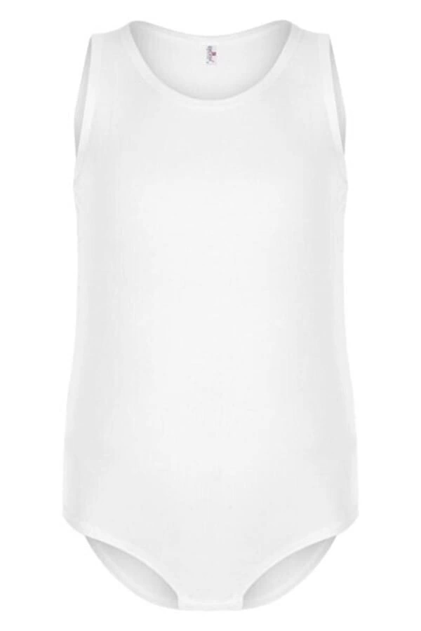 Body à bretelles larges et boutons-pression Berrak Girl 2538
