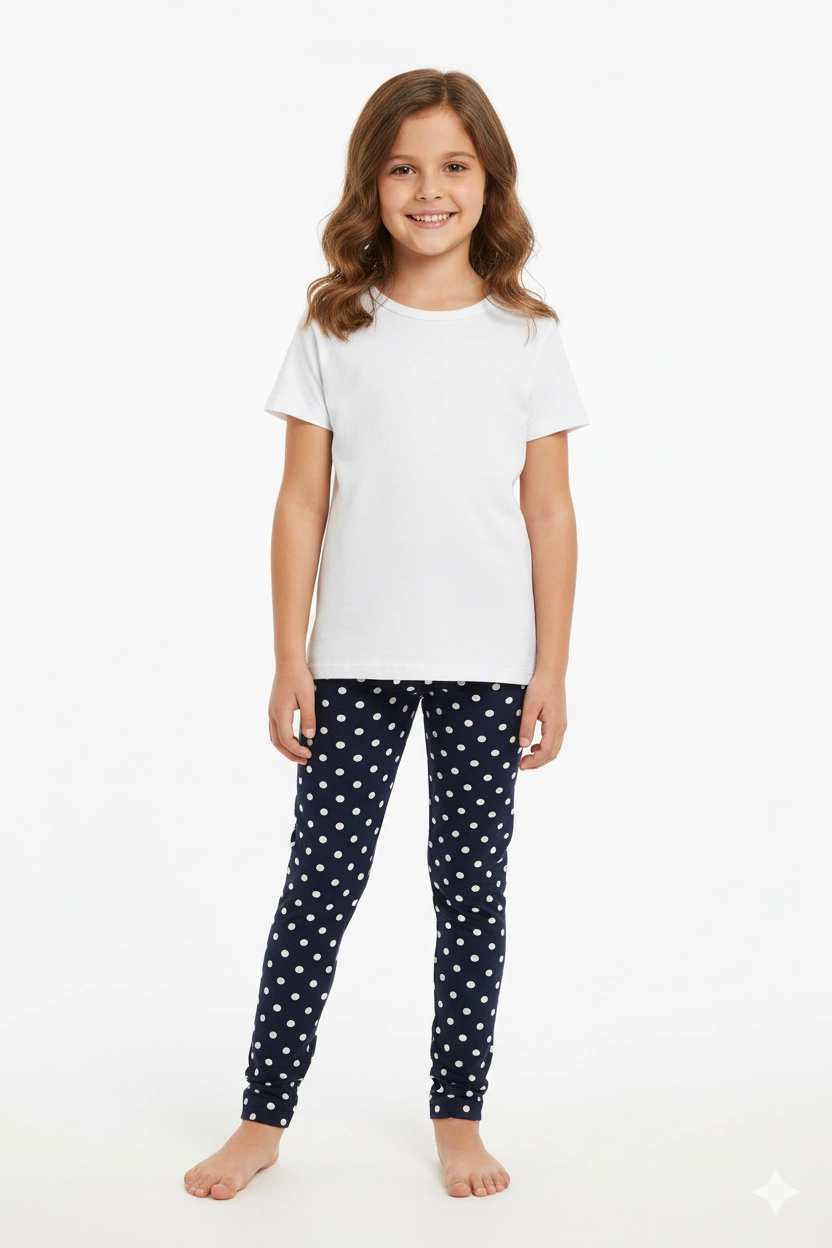 Leggings à pois Berrak Girl 2594