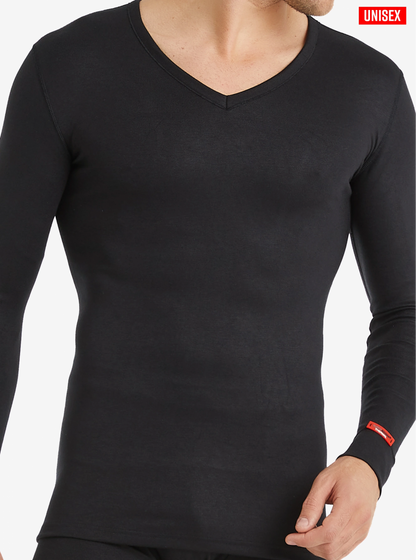 T-shirt thermique à manches longues et col en V Blackspade 1257