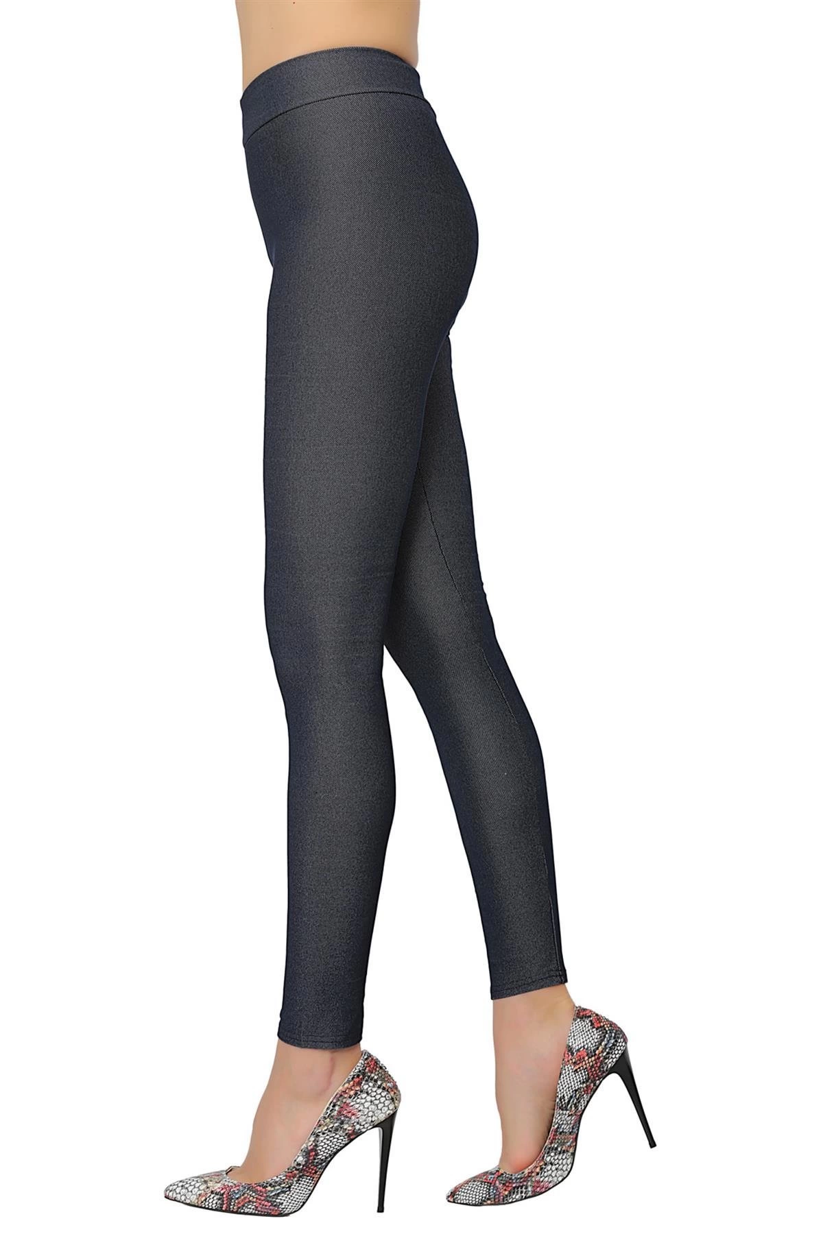 Collants en denim corsetés Daymod, taille M