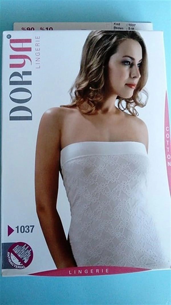 Débardeur bustier en dentelle Dorya 1037