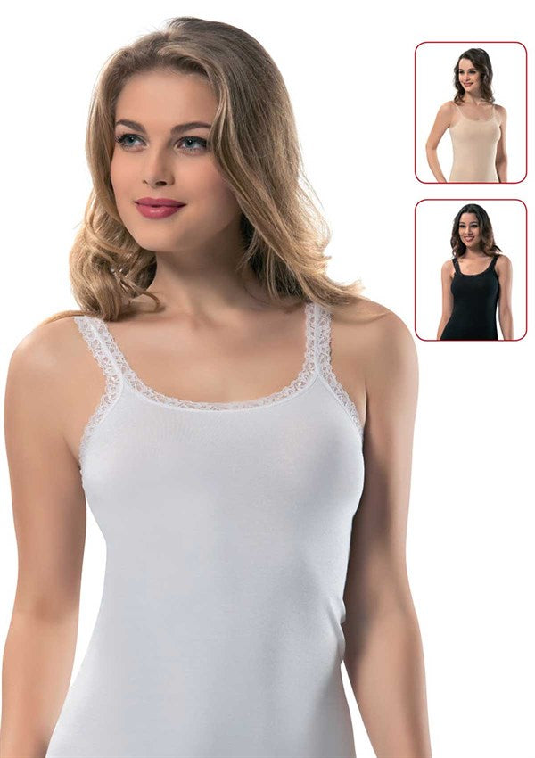 Erdem Ladies Lace Strappy Camisole Undershirt 2116