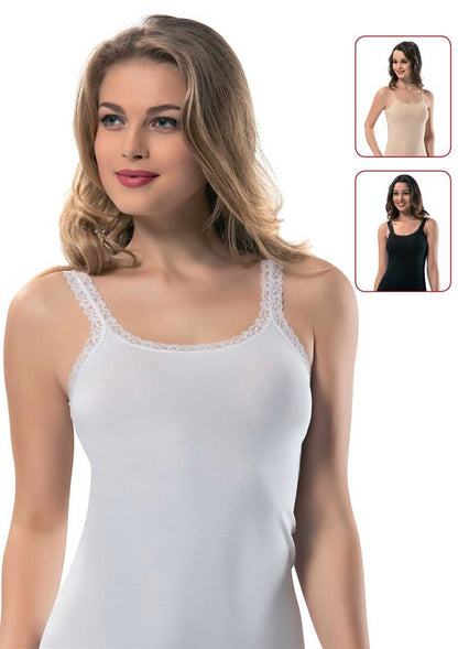 Erdem Ladies Lace Strappy Camisole Undershirt 2116